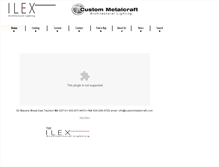 Tablet Screenshot of custommetalcraft.com